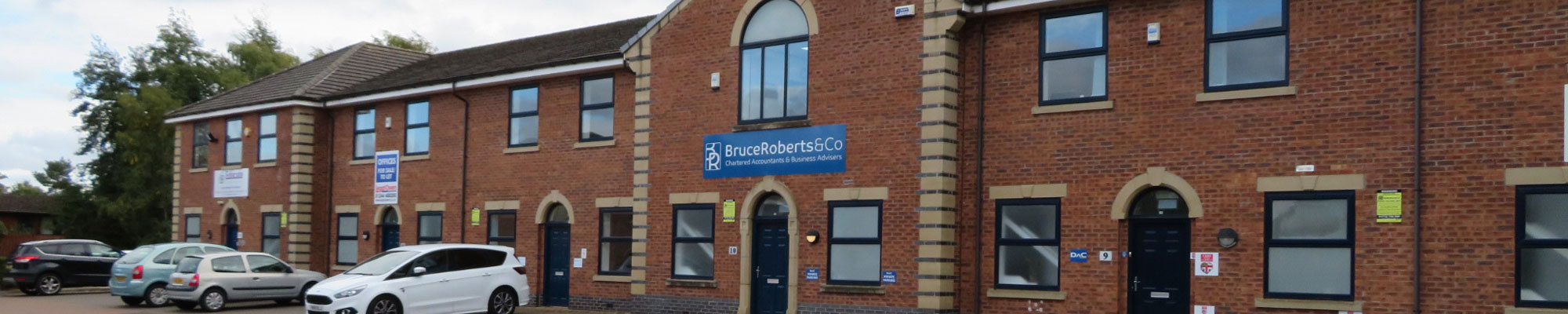 Exterior view of the Bruce Roberts & Co premises in Wrexham